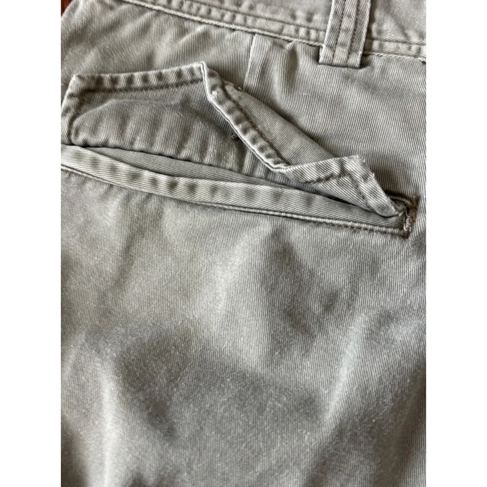 Polo Ralph Lauren Mens Cargo Shorts Size 42 Green Cotton Twill Utility Relaxed